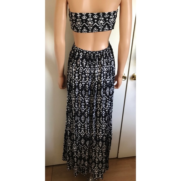 Cut Out Boho Festival Maxi Dress - Picture 3 of 5