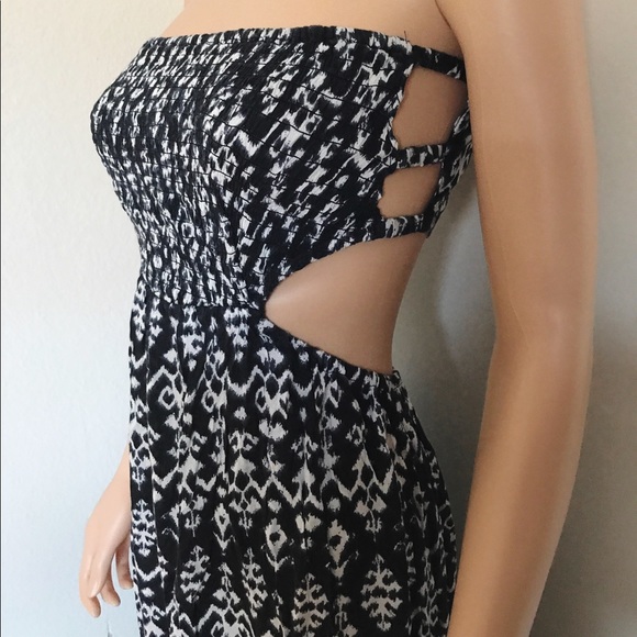 Cut Out Boho Festival Maxi Dress - Picture 1 of 5