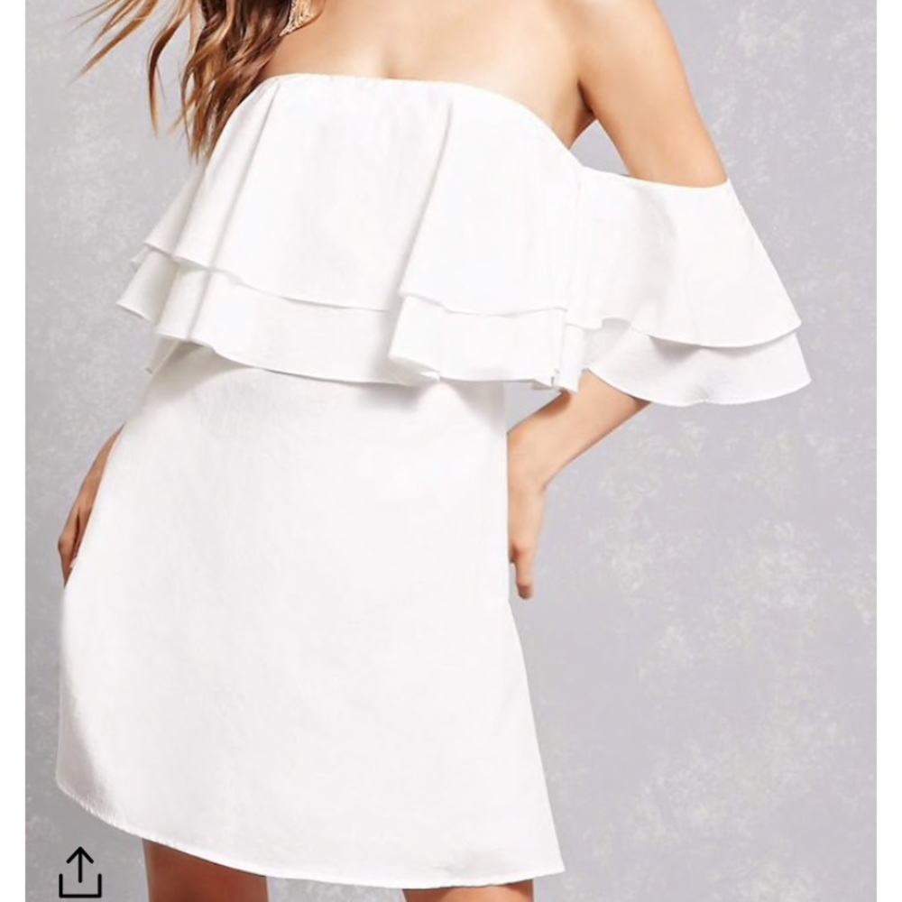Forever 21 off the shoulder mini dress. Size small