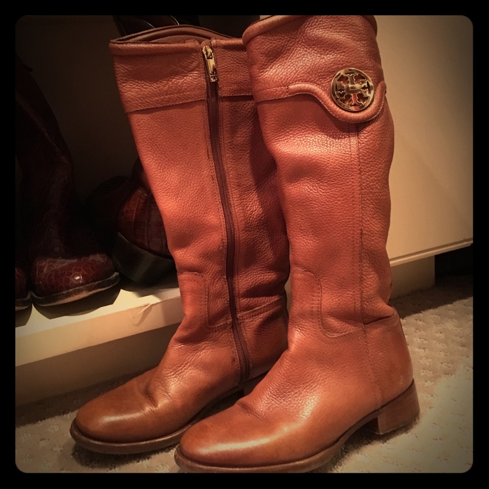 Tory Burch Riding Boots Size 6