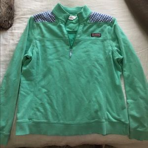 Vineyard vines Shep Shirt quarter zip pull over!