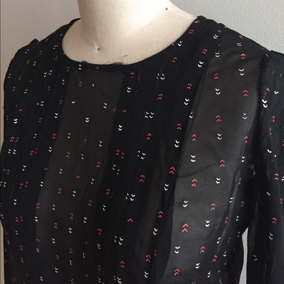 Sonia Rykiel Grunge Ripped Silk Sheer Dress! - Picture 2 of 8