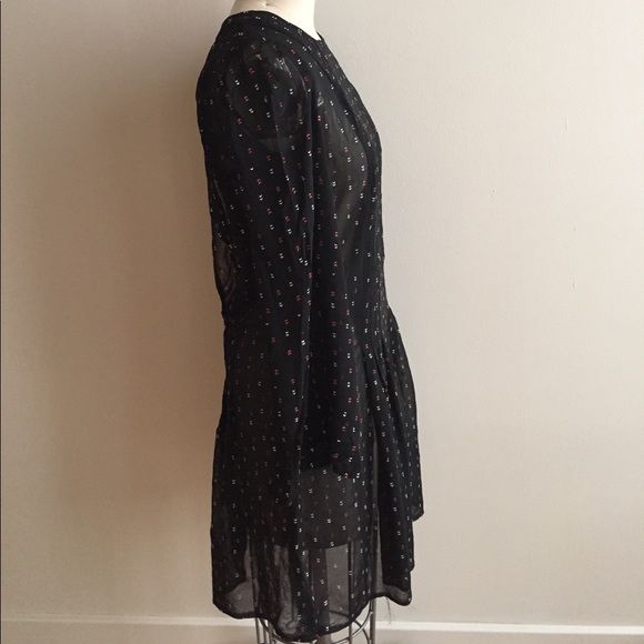 Sonia Rykiel Grunge Ripped Silk Sheer Dress! - Picture 6 of 8