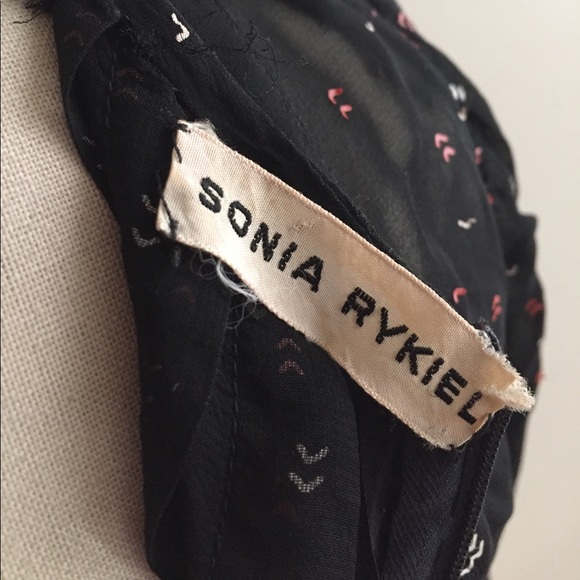 Sonia Rykiel Grunge Ripped Silk Sheer Dress! - Picture 7 of 8