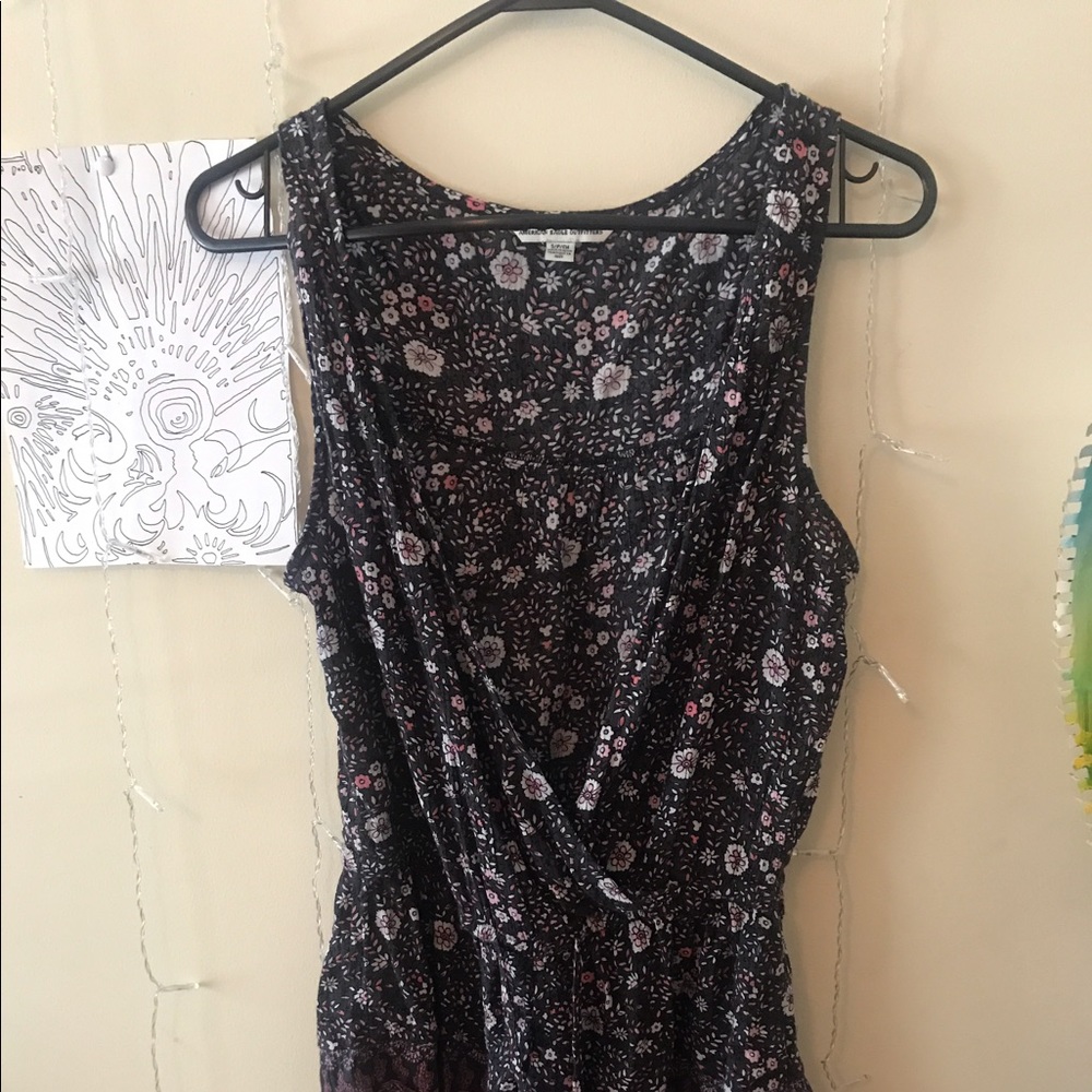 American Eagle Floral Romper