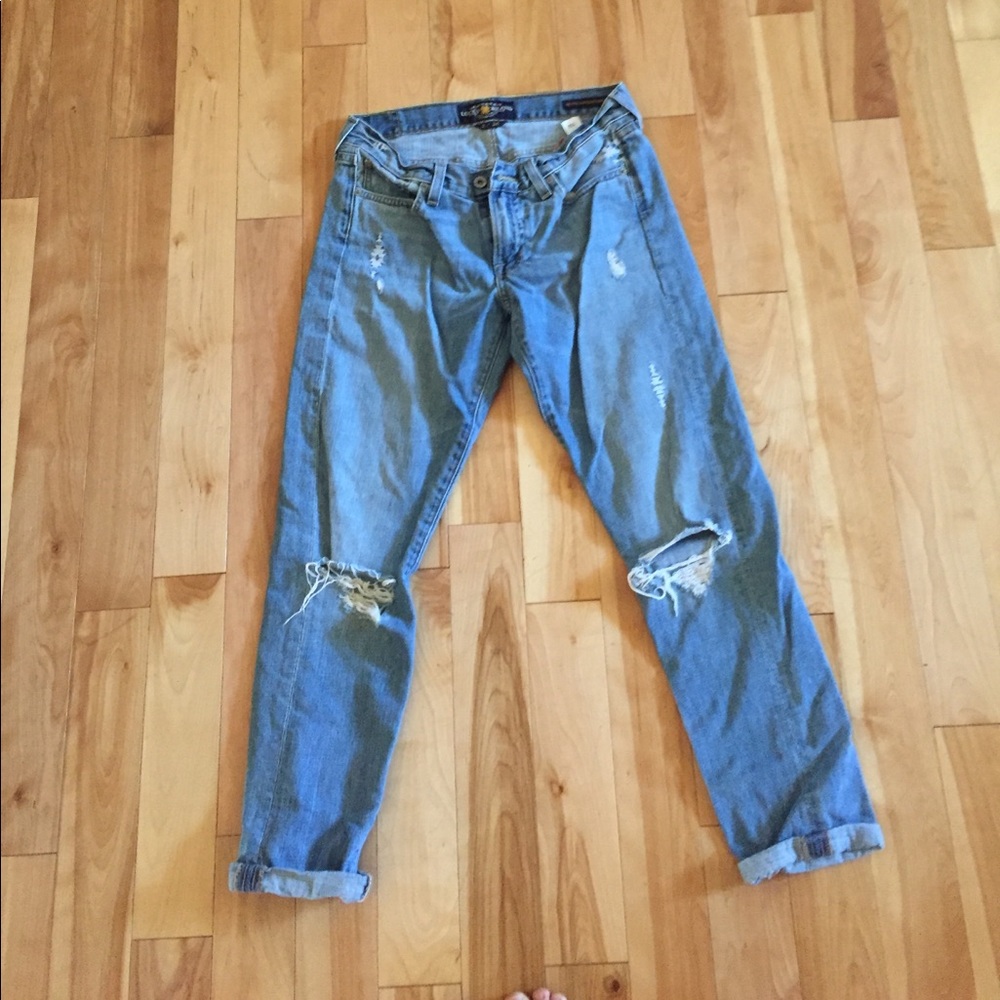Lucky Brand Sienna Slim Boyfriend Jeans