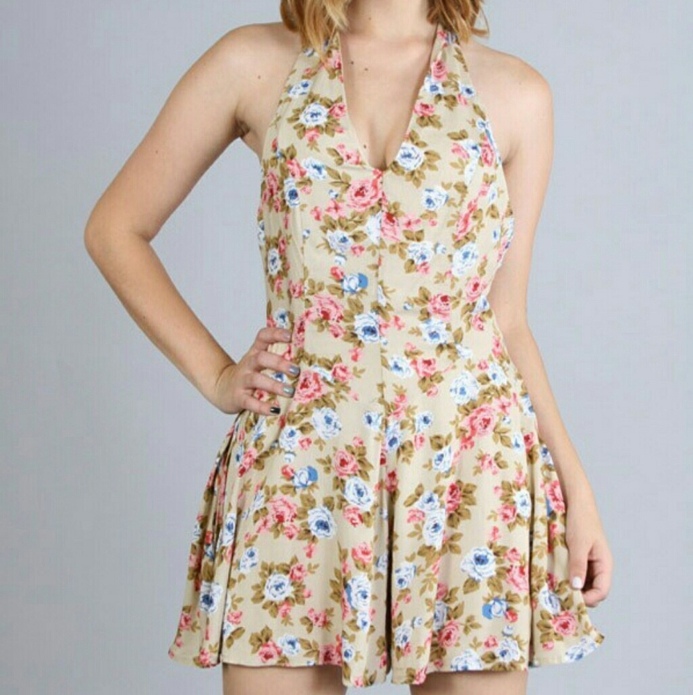 Floral print Romper