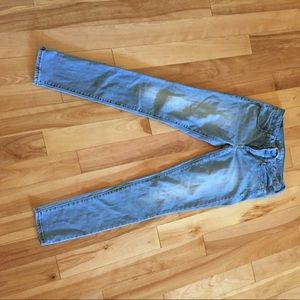 Super Stretch light wash Jeggings American Eagle
