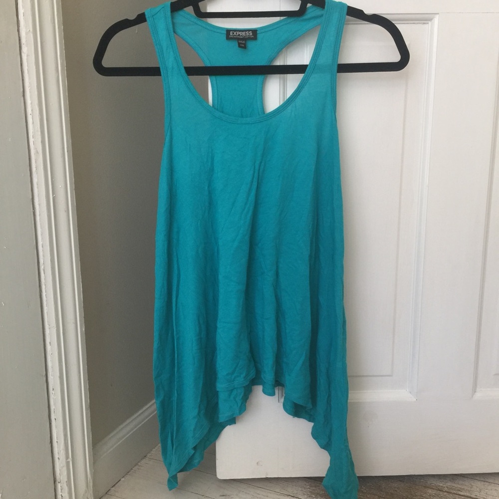 Express Turquoise Tank Top