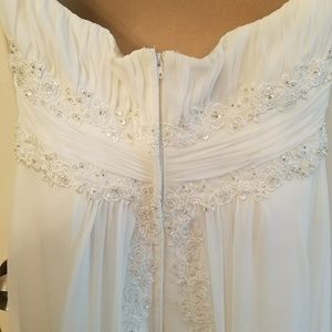 Wedding dress from David's Bridal Sh