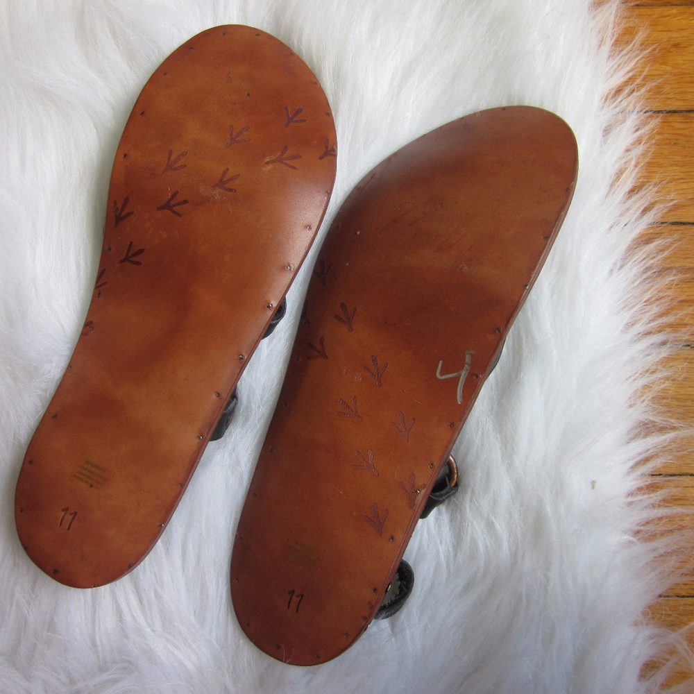 SOLD Beek Leather Sparrow Sandals 11 NWOT - Picture 4 of 7