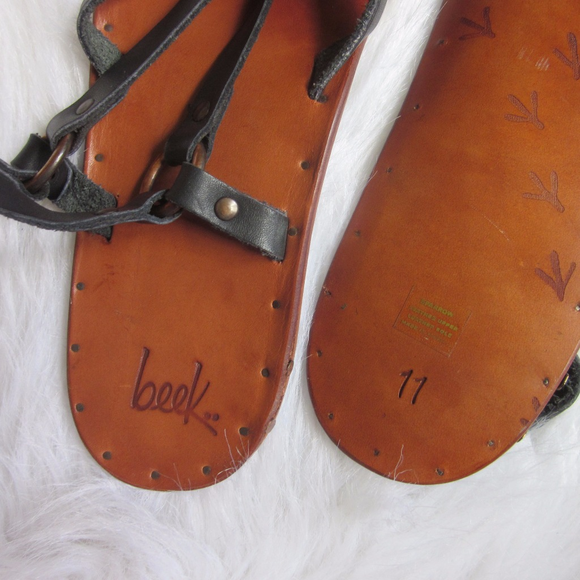 SOLD Beek Leather Sparrow Sandals 11 NWOT - Picture 5 of 7