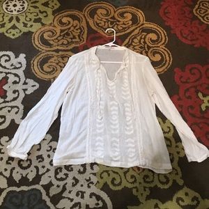 Light Peasant Top by Madewell
