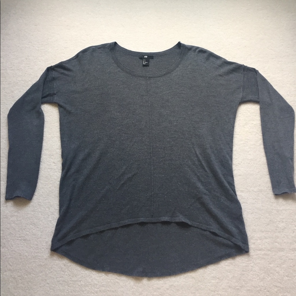 Gray sweater