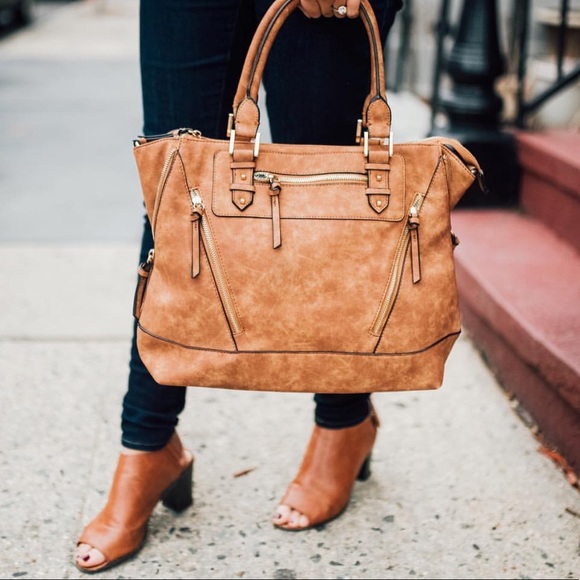 Free People Charli Vegan Tote in  Gray - Picture 2 of 7