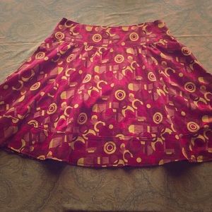 Geometric skirt