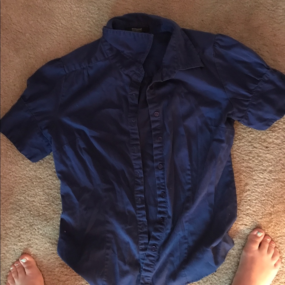 New York Company Short sleeved Button Down