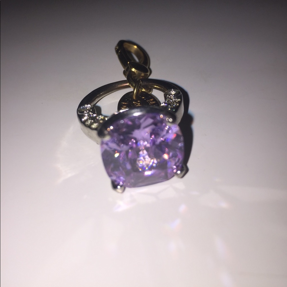 Juicy Couture limited edition purple ring charm