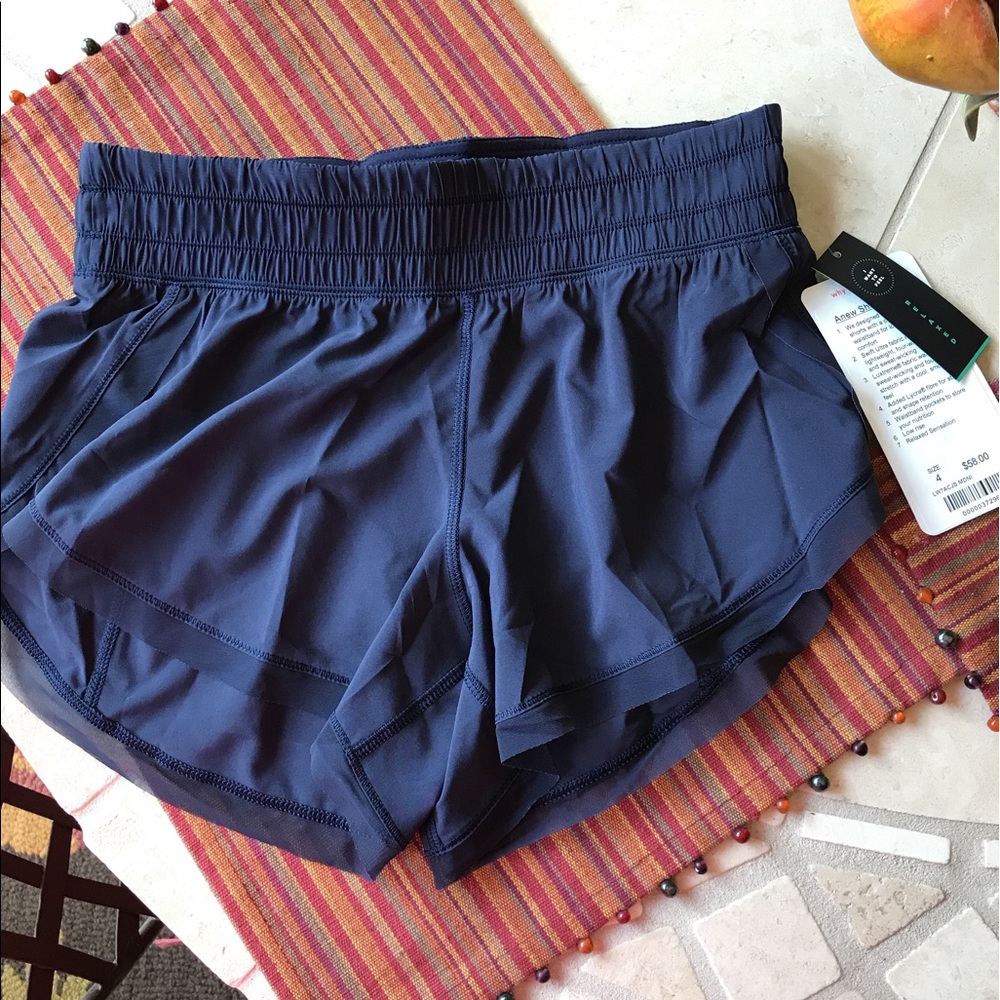 Lululemon Anew Shorts (Navy Blue)