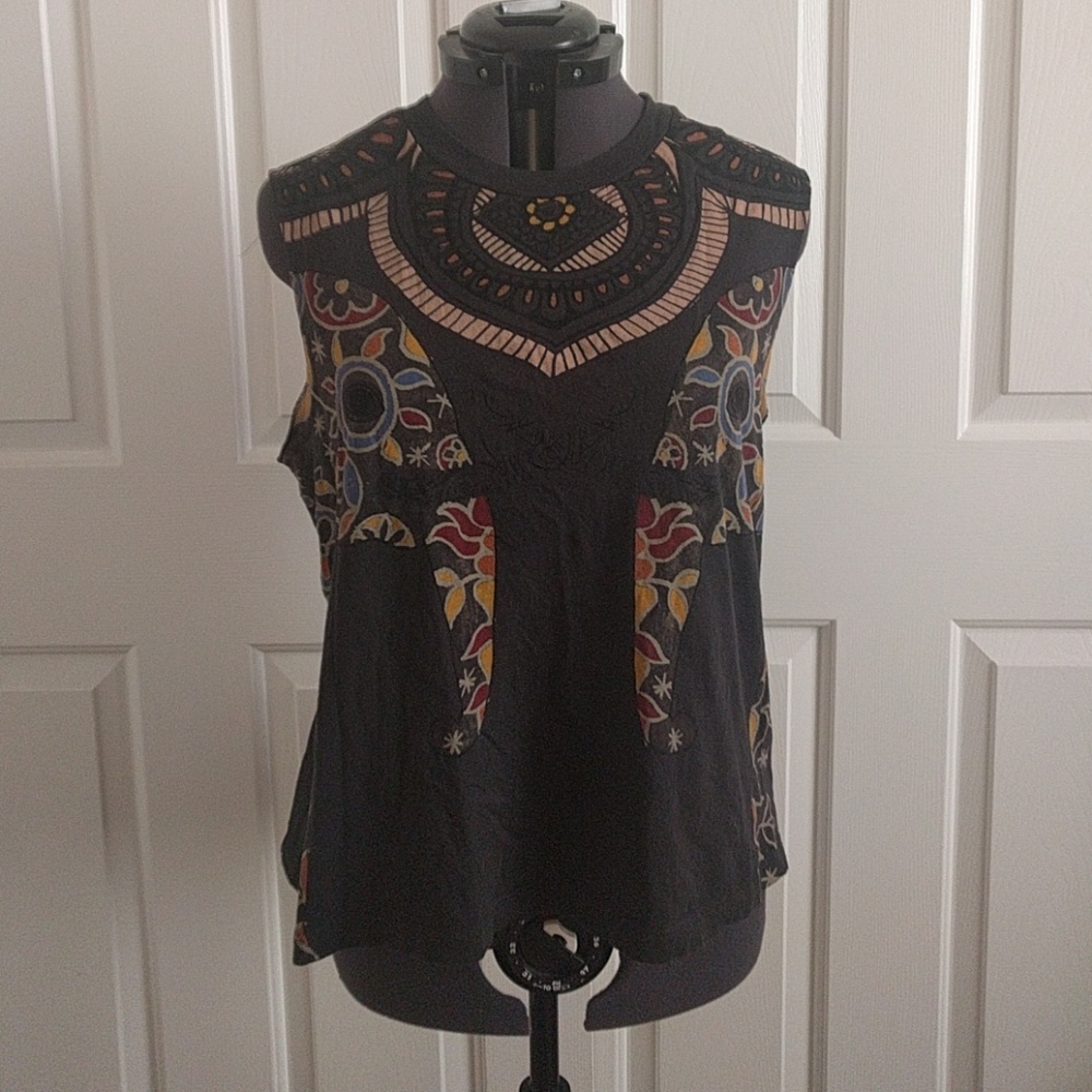 UO Elephant Print Muscle Tank