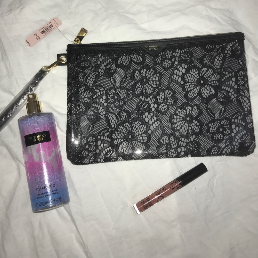 Brand new with tags VS makeup bag