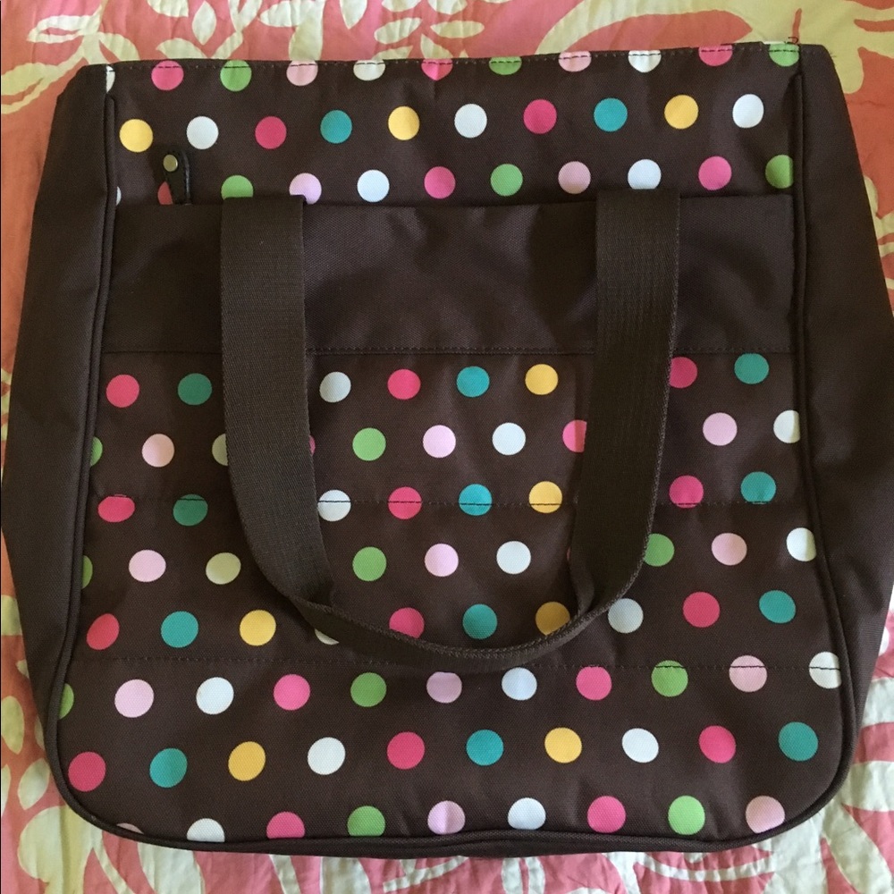 PBTeen Polka-Dot "Sleepover" Tote