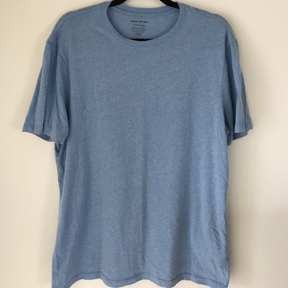 Banana Republic Fitted Crew tee