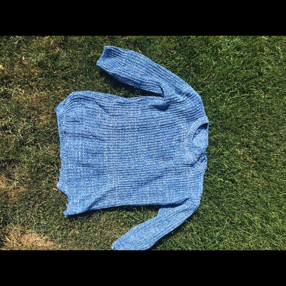 Blue sweater