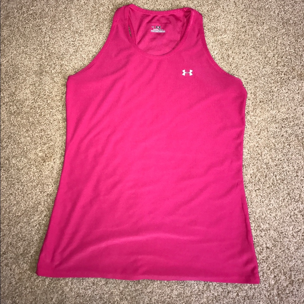 NWOT under armour razorback tank, size small - Picture 2 of 5