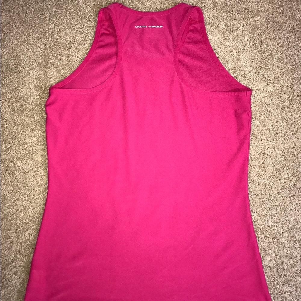 NWOT under armour razorback tank, size small - Picture 4 of 5