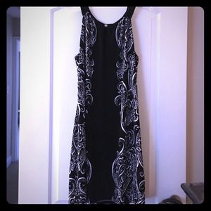 WHBM Damask Slip Dress