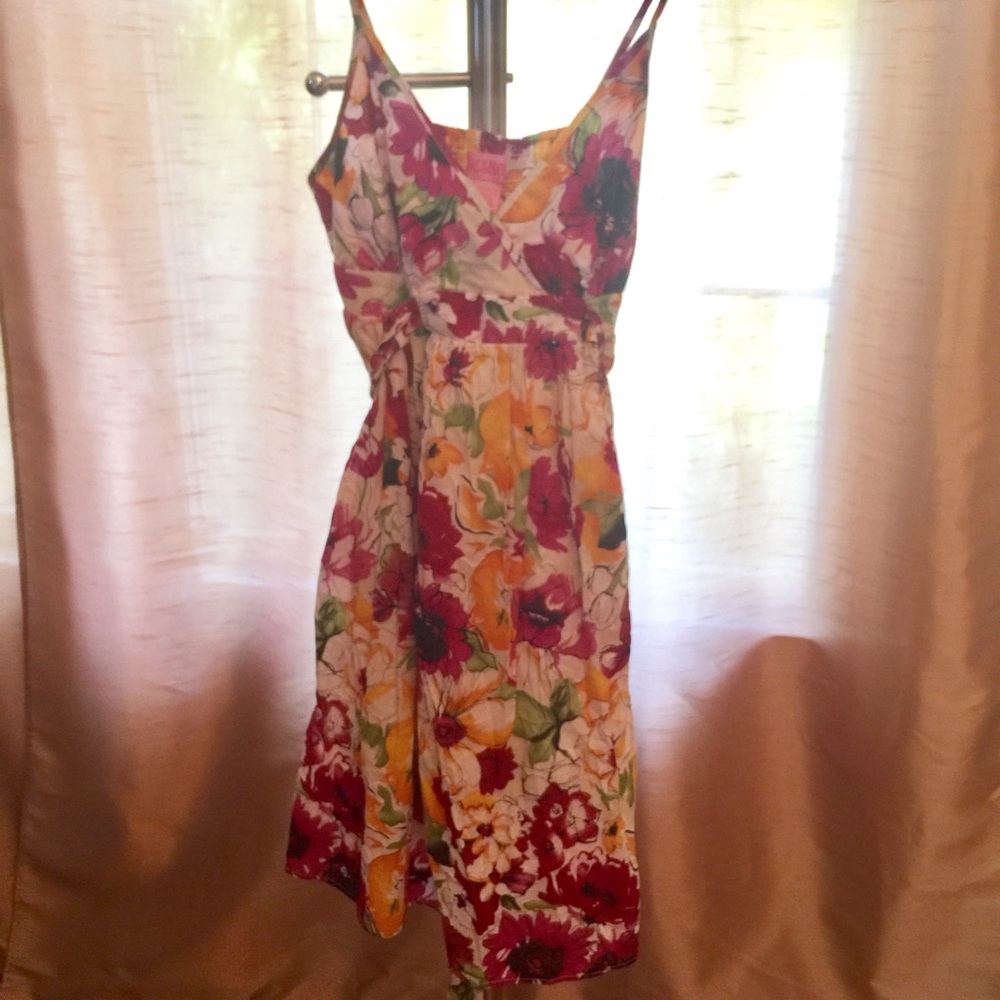 She's Cool Flower Summer Dress