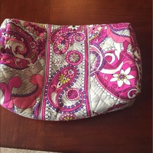 Vera Bradley large cosmetic bag