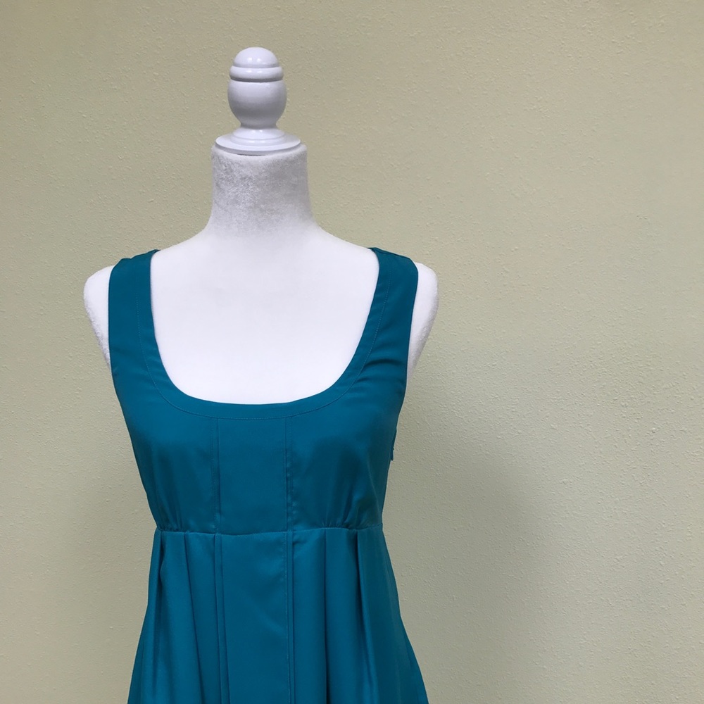 Jessica Simpson Pleated Racerback Tank Dress