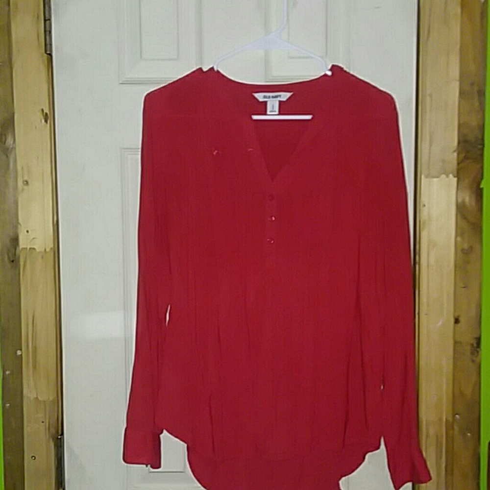 Red long sleeve