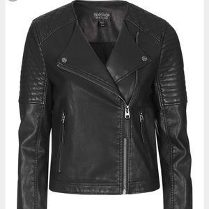 TOPSHOP-Moto leather jacket