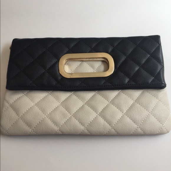 2-tone clutch/purse NWOT - Picture 1 of 6