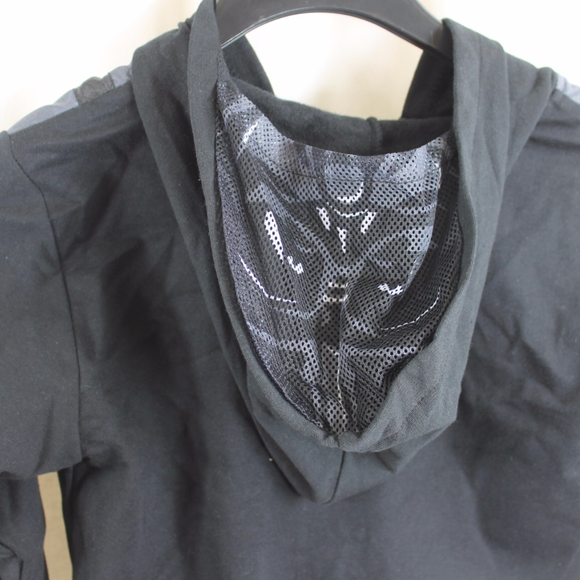 BOYS GIRLS STAR WARS DARTH VADER ZIPPERED HOODIE S - Picture 3 of 5