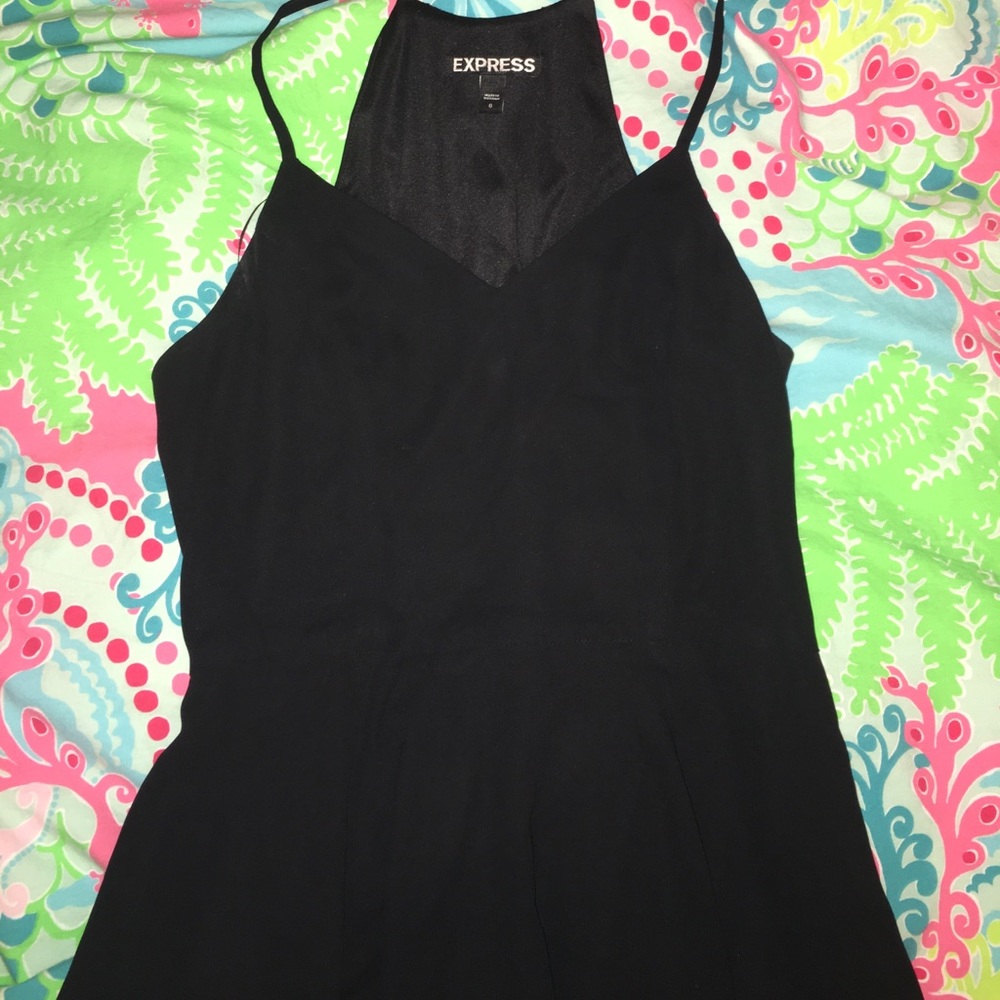 Express Size 0 black dress