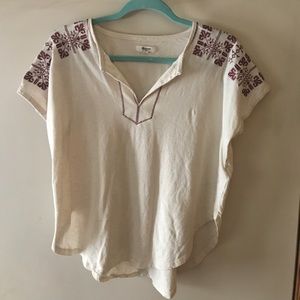 Madewell Peasant Top