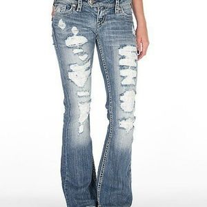 Silver Jeans Lace & Distressed Jeans