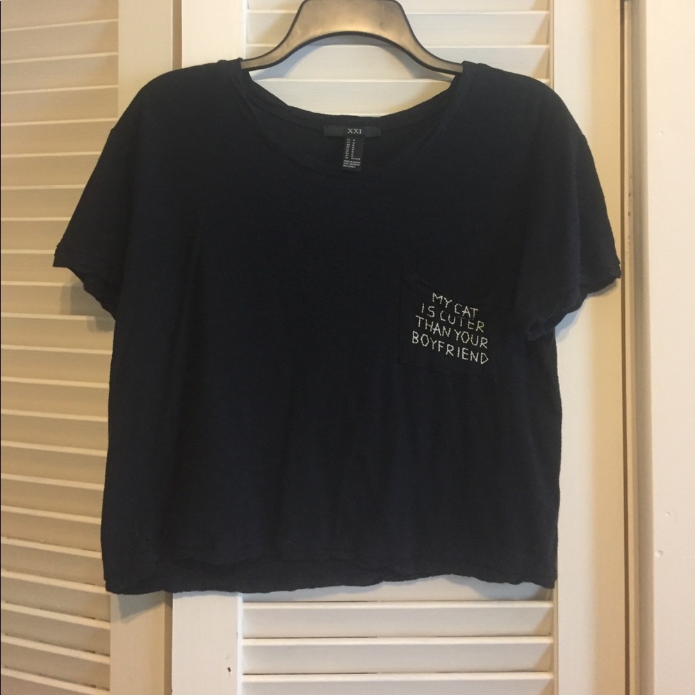 "My cat is cuter than your boyfriend" shirt