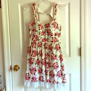 Delia's Whimsical Floral Dress, worn only twice