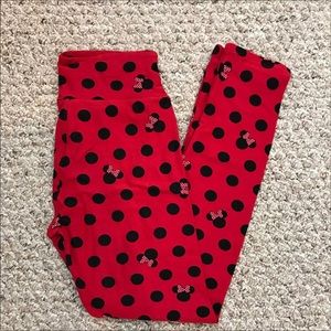 Lularoe Disney Minnie Leggings