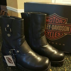 Harley Davidson Riding Boots / With Box