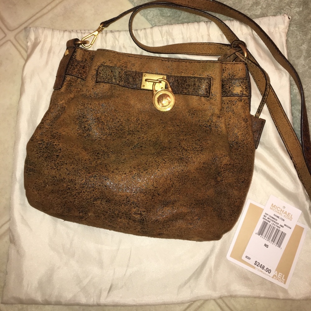 MK messenger crossbody