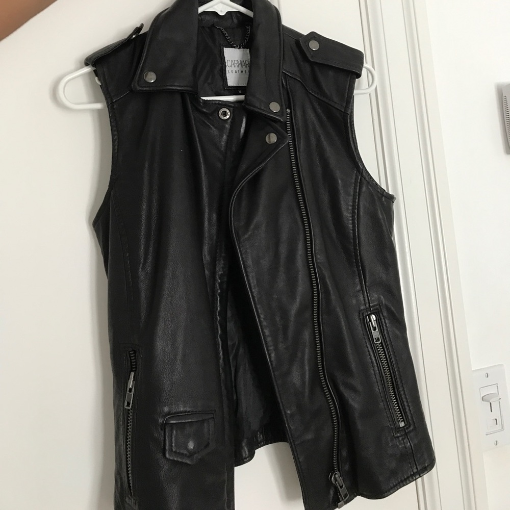 Carmar Leather Vest
