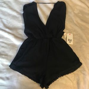 Black Billabong romper