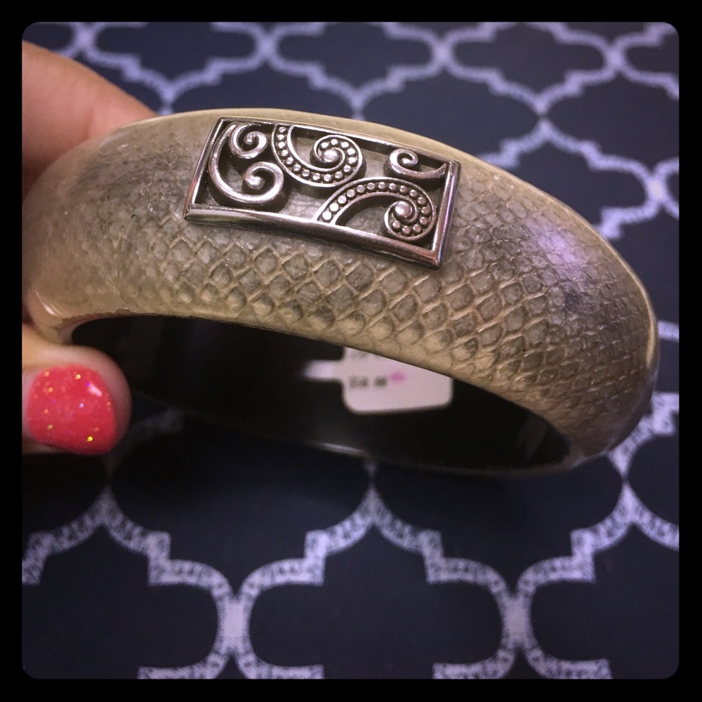 Brighton Snakeskin Bangle