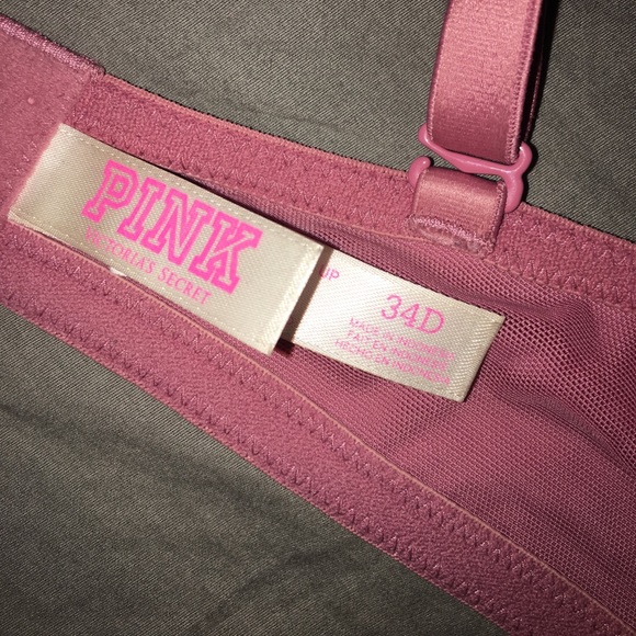 BRAND NEW PINK BRA 34D EXTREME PUSH UP - Picture 3 of 3